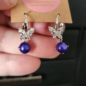 Its Pearl Time Sterling Silver earrings